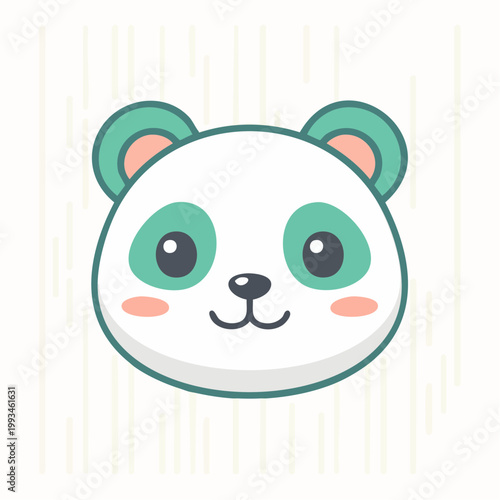 Süßes Panda Gesicht