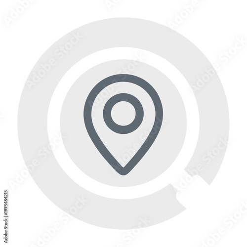 Vector graphic of a location pin icon in a speech bubble, symbolizing directions and communication. Free Download Vector graphic of a location pin icon in a speech bubble, symbolizing directions and communication. - GFXLoad