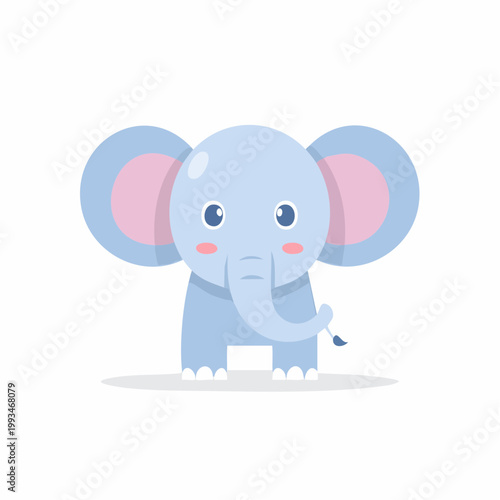 Minimalistischer Elefant 
