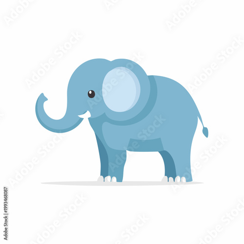 Minimalistischer Elefant 