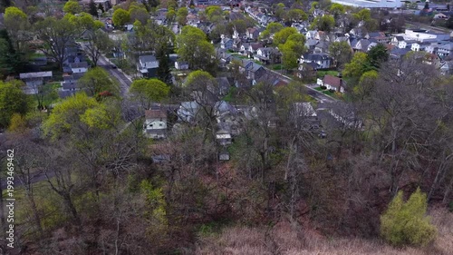 Quiet Residential Streets and Homes in East Rochester NY Real Estate in Springtime