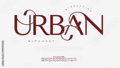 Stylish modern serif font featuring elegant swashes, ideal for boutique branding, editorial layouts, logos, 