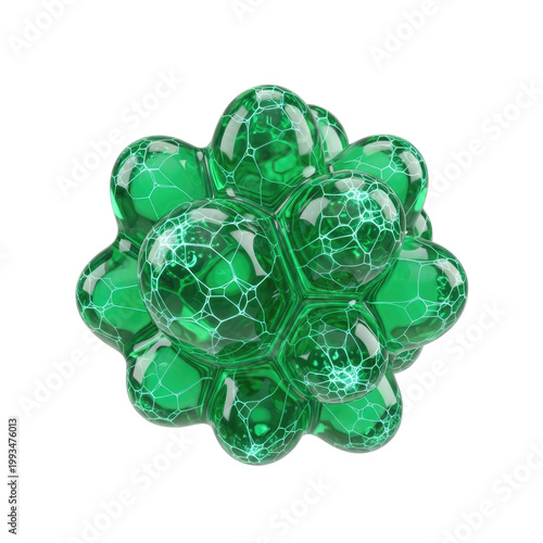 Green Molecular Structure Model for Scientific and Educational Purposes