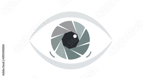 Close-up of a Human Eye with Detailed Iris and Pupil