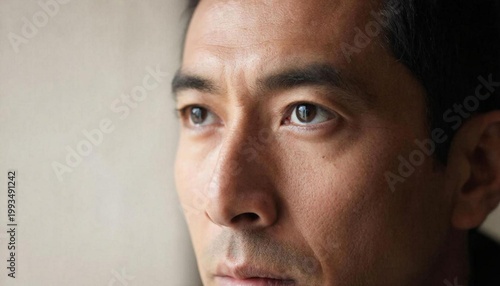 Stunning high-resolution photographs of a person looking at the world with open eyes.