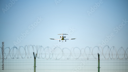 airplane flying in the sky