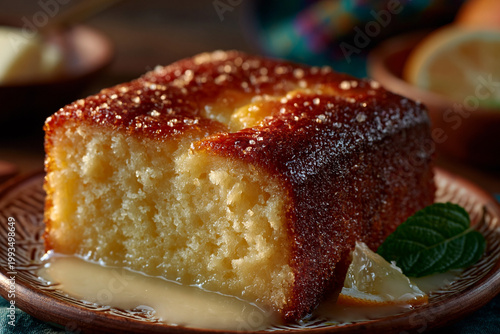 Butter Cake Dessert Still Life