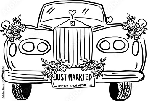 Wedding car