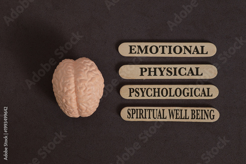 Holistic Mental Health Concept: Emotional, Physical, Psychological, and Spiritual Well-Being Balance