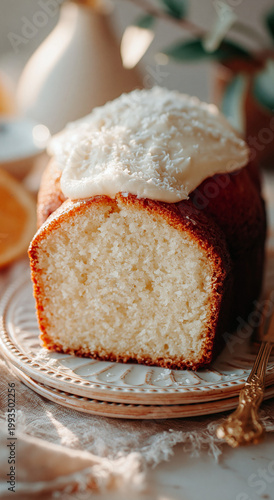 Butter Cake Dessert Still Life