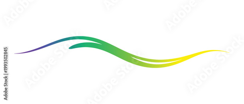 Abstract colorful vector background with flowing wave curves and vibrant design