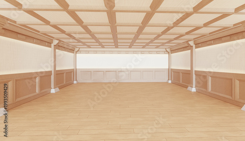 Photos Korean Modern Hanok Indirect Lighting 3D, Korean Tradition, Korean Modern Tradit