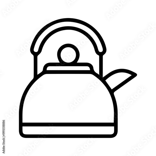 Simple Kettle Illustration