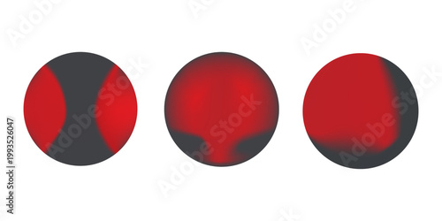 Floating bouncing ball. vector illustration