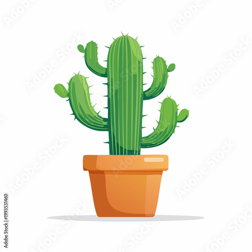Kaktus im Topf 
