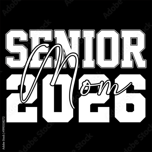 Senior Mom 2026 PNG