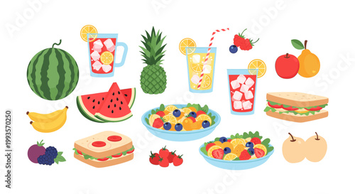 A vibrant, minimalist arrangement of bananas, plum, and blackberries conveys freshness and abundance, ideal for health-focused marketing or website vi