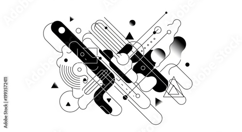music notes on black background