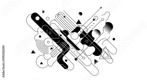 music notes on black background