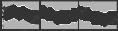 Triangle website separator with geometric shape, vector divider for web banner, page section modern design.