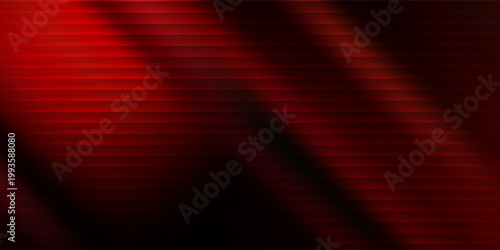 Abstract Dark Red Cinematic Background with Horizontal Speed Lines