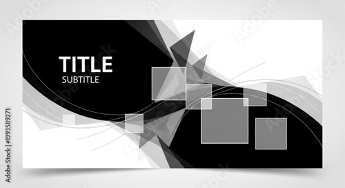 abstract business card