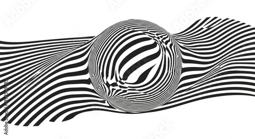 black and white abstract background