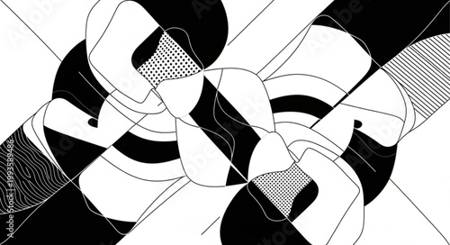 black and white background