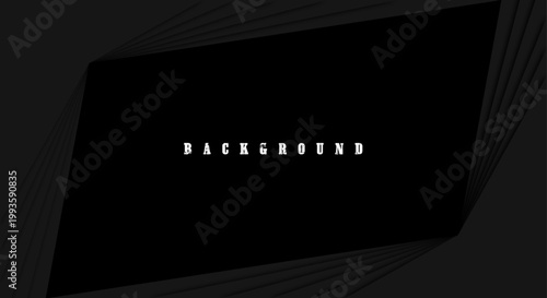 A stark black background with the word 'background' written in white text.