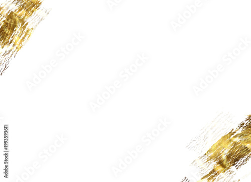 Gold Brush Stroke