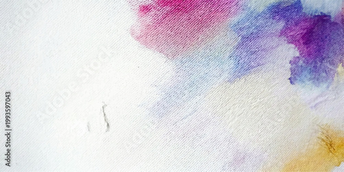 Abstract Abstract watercolor washes in vibrant hues cascade across textured paper, creating an evocative artistic display for art, banner, web, ui, branding