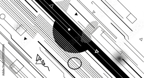 black and white background