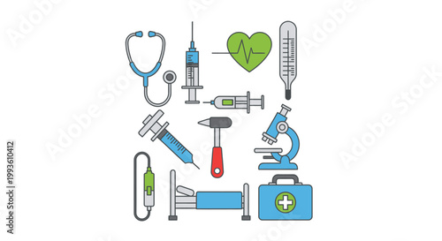 Medical equipment and health care tools.