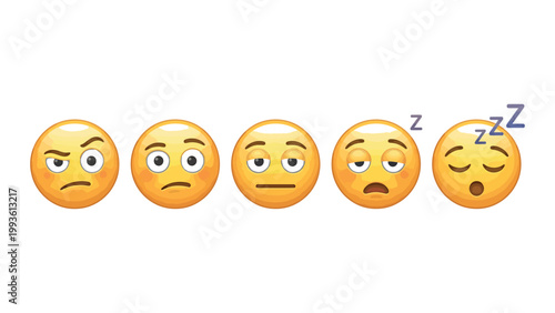 Realistic 3D Smart Emoji Character Vector Yellow Avatar With Glasses Art