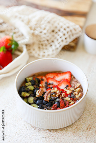 High-Protein Chocolate Overnight Oats