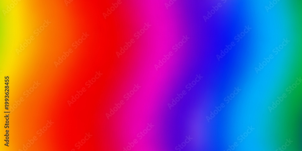Fototapeta premium A vibrant gradient transitioning from warm to cool tones across the spectrum