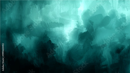 Vector An abstract landscape with a surreal, painterly style. Its ethereal ambiance evokes a sense of otherworldly serenity, with cloud-like formations.