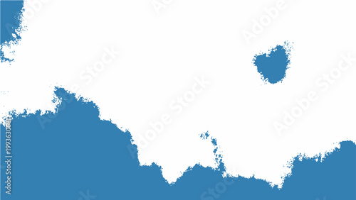 Vector A celestial depiction of boundless clouds painted upon a cerulean canvas, where the ephemeral forms drift, conveying a dreamlike ambiance.