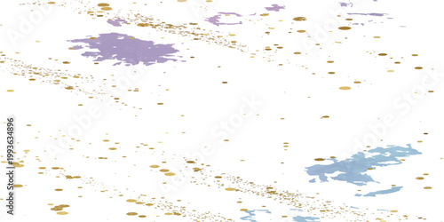 Abstract watercolor background with blue ink splat patterns and a grunge paint splatter design featuring liquid brush strokes on art paper texture