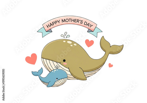 A heartwarming line art illustration depicting a mother's tender embrace of her newborn child, symbolizing love and connection