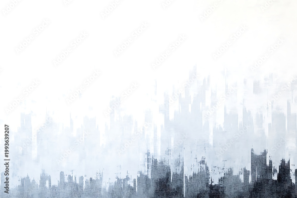 Fototapeta premium Abstract watercolor landscape