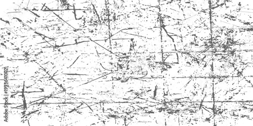 Abstract texture of grunge white and black scratches and cracks distressed dust wall  Overlays line sketch vintage stamp texture with effect grunge.