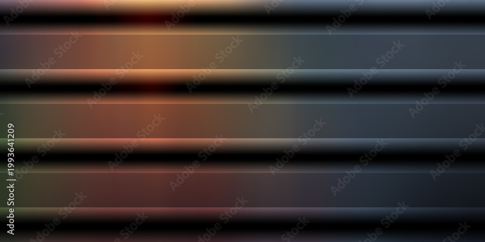 Fototapeta premium Abstract background with horizontal gradient stripes in orange and grey