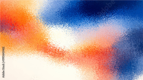 Vector A blurred and abstract representation of vibrant colors blending. Showcasing an interplay of hues and textures that creates a visual harmony. 