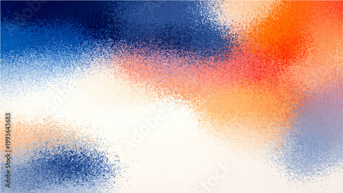 Vector An abstract interplay of colors creates a dynamic, textured composition that captivates and intrigues, creating a symphony of hues.