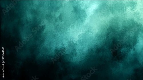 Vector An abstract, textural composition evokes a deep sense of mystery, with swirling turquoise hues and dramatic shadows. A masterwork of color and composition that captivates and inspires.