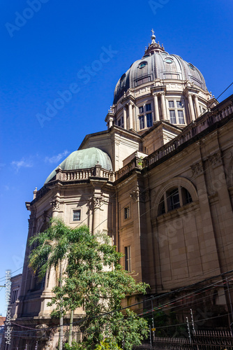 metropolitan cathedral in porto alegre, rio grande do sul, brazil