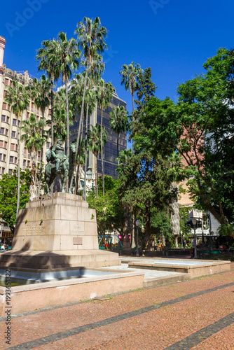 Historic building in Alfandega square