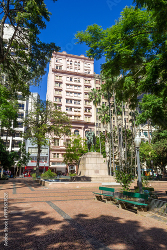 Historic building in Alfandega square