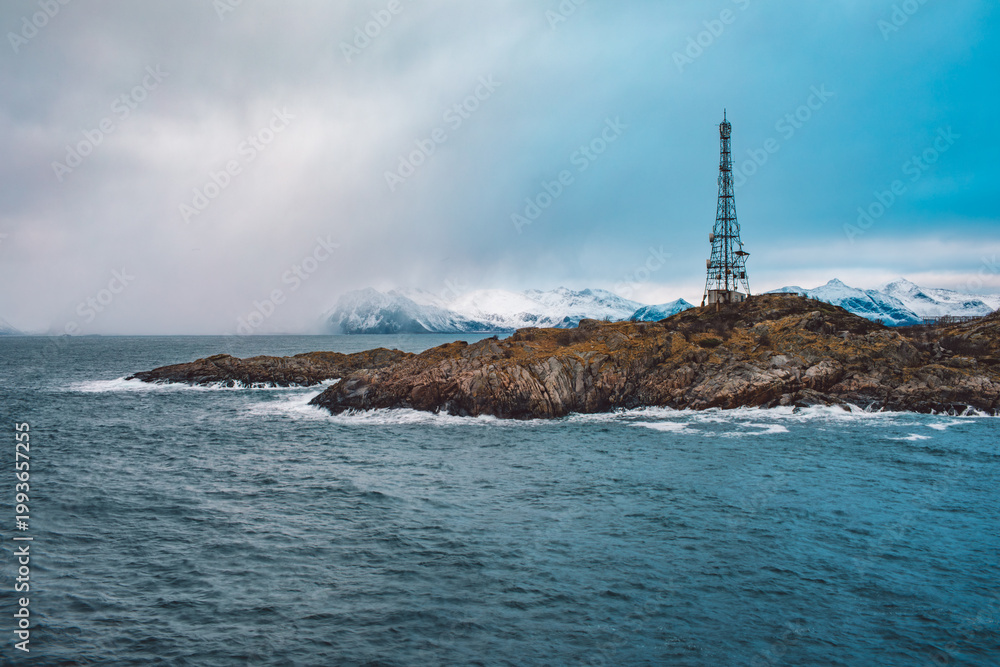 Fototapeta premium Lofoten islands in winter